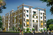 New Service Apartment at Thiruvalluvar Salai, Kumaran Nagar, OMR, Sholinganallur
